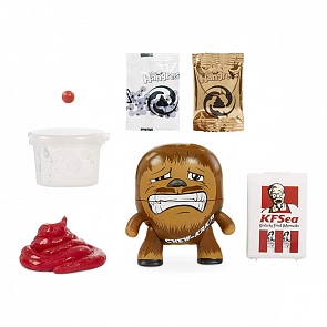 Фигурка из серии The Hangrees Chew-KaKa с ингредиентами для слайма и унитазом (MGA, 563068)